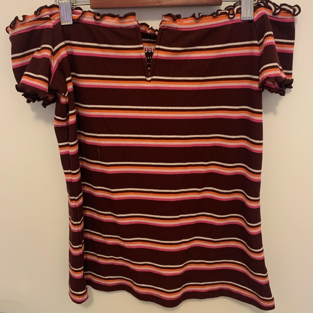 areopostale seriously soft off the shoulder shirt